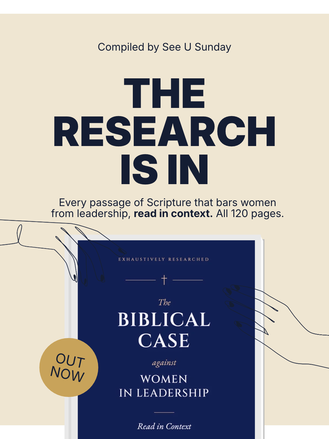 Front cover of The Biblical Case Against Women in Leadership